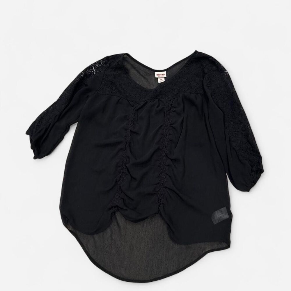 Mossimo Women's Black Blouse - Picture 1 of 5